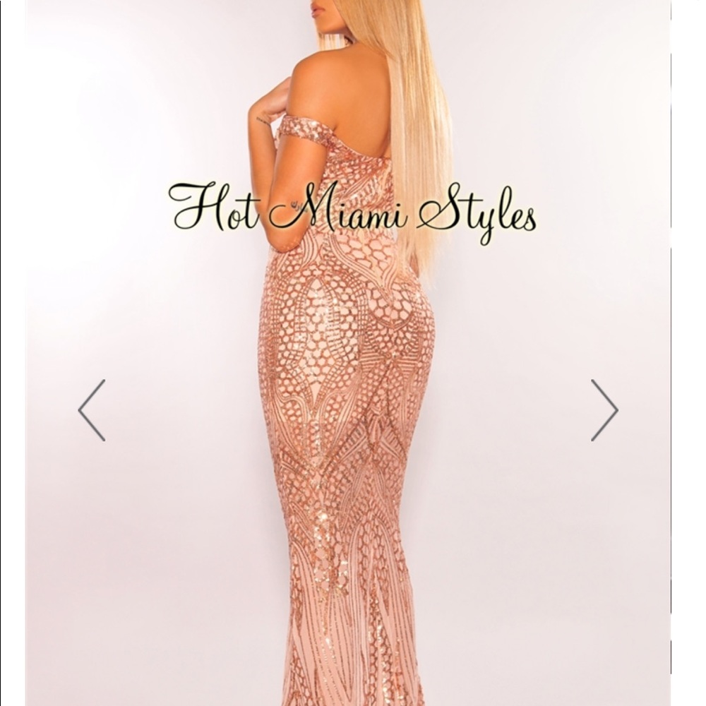 Dress gold new